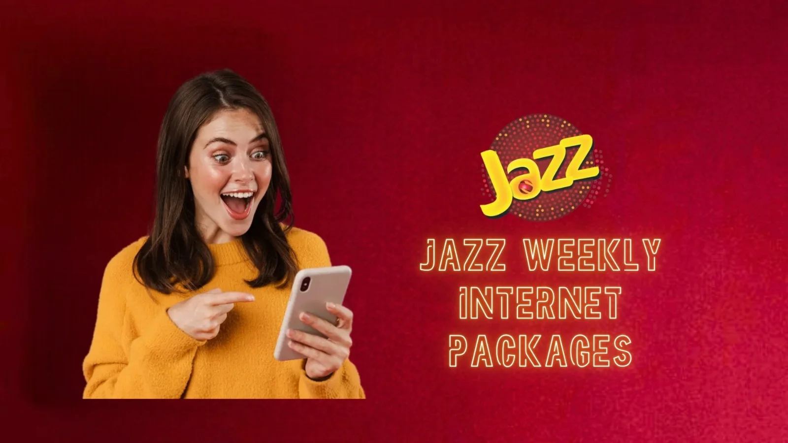 JAZZ WEEKLY INTERNET PACKAGES