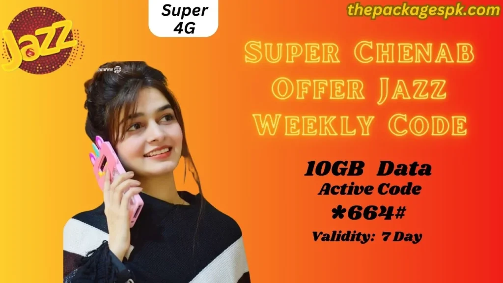 Super Chenab Offer Jazz Weekly Code